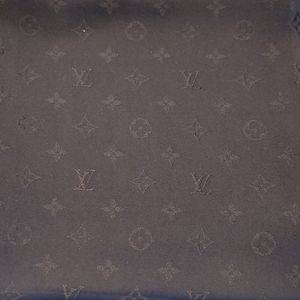 Louis Vuitton authentic silk and satin scarf